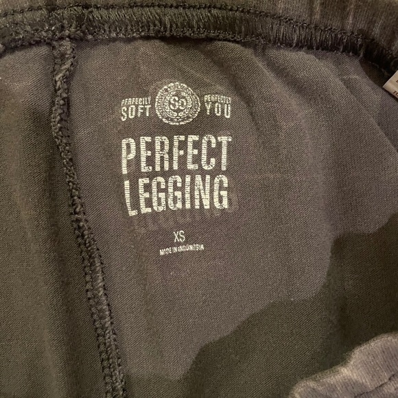 So Girl’s Perfect Legging Gray Acid Wash Effect - Picture 3 of 5